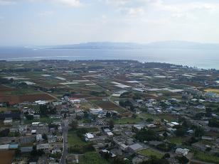 山の頂上からの眺め