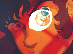 OPのワンシーン。顔にかかる窓の影が、コブラがおかれている状況を想像させる